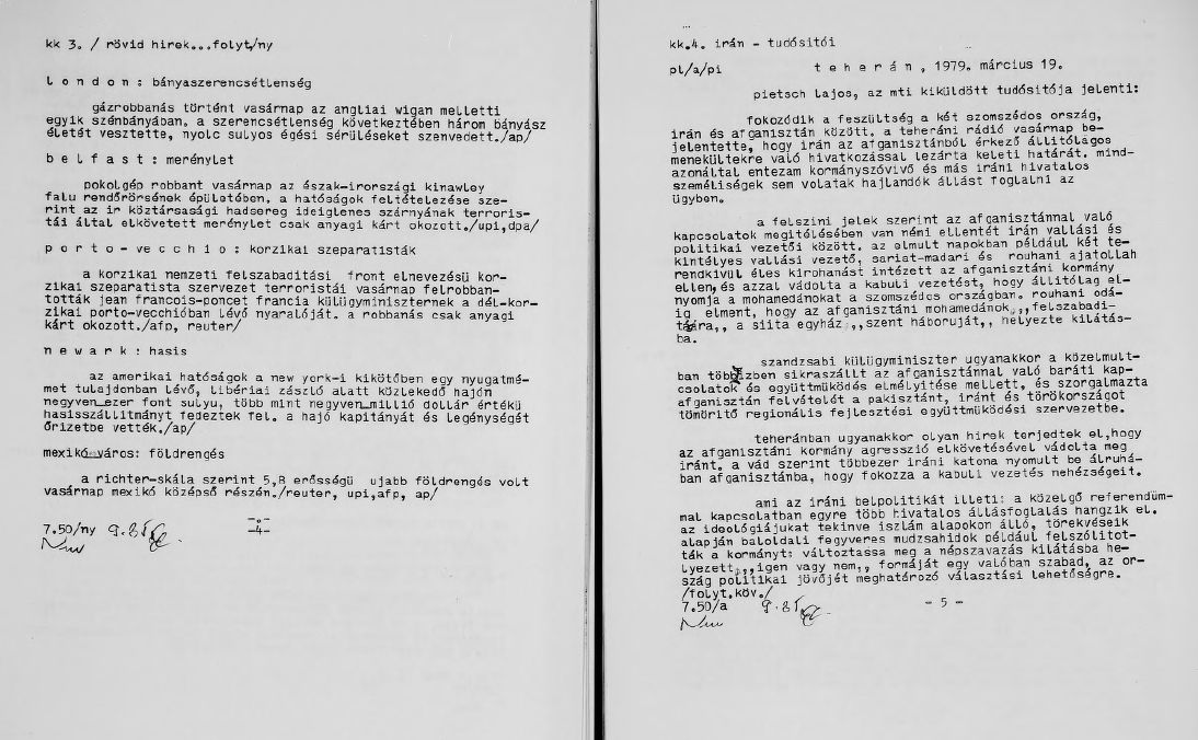 K�lf�ldi hirek (Magyar T�virati Iroda) 2026.04.17.