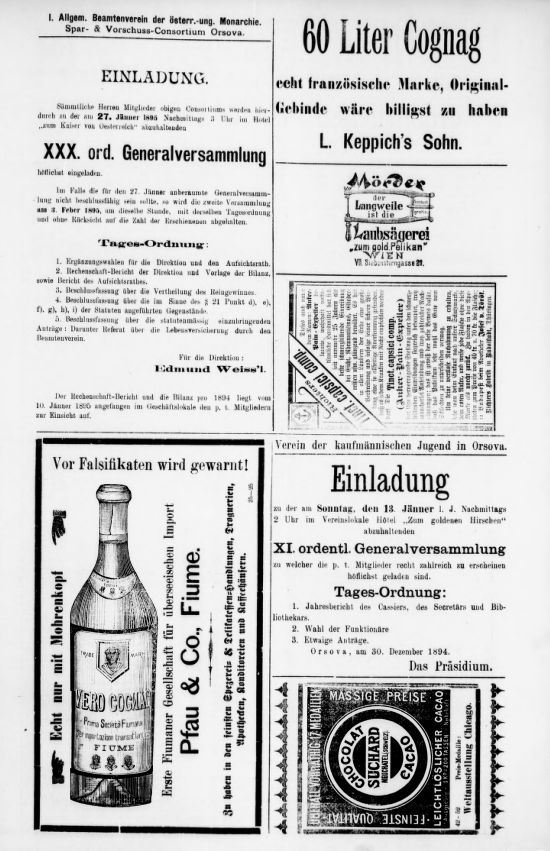 Orsovaer Wochenblatt 2026.04.23.